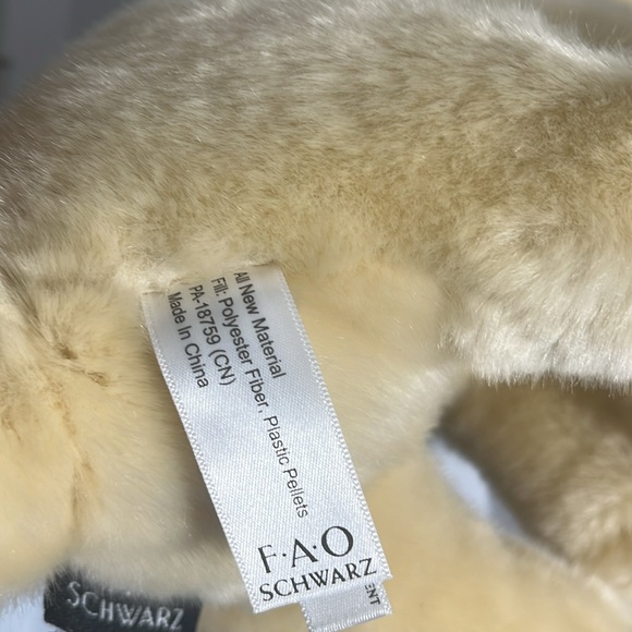 FAO SCHWARZ 10” Labrador Lab Golden Retriever Puppy Dog Plush Stuffed - Picture 5 of 9